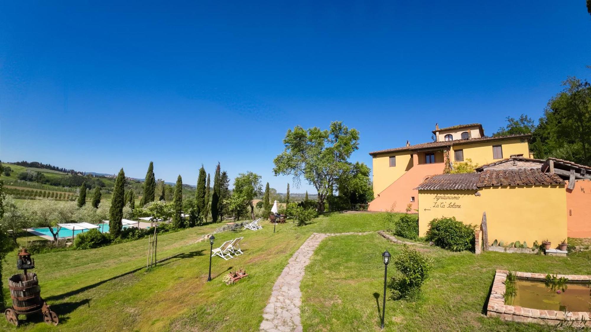Agriturismo La Ca'Solare Palaia Eksteriør billede