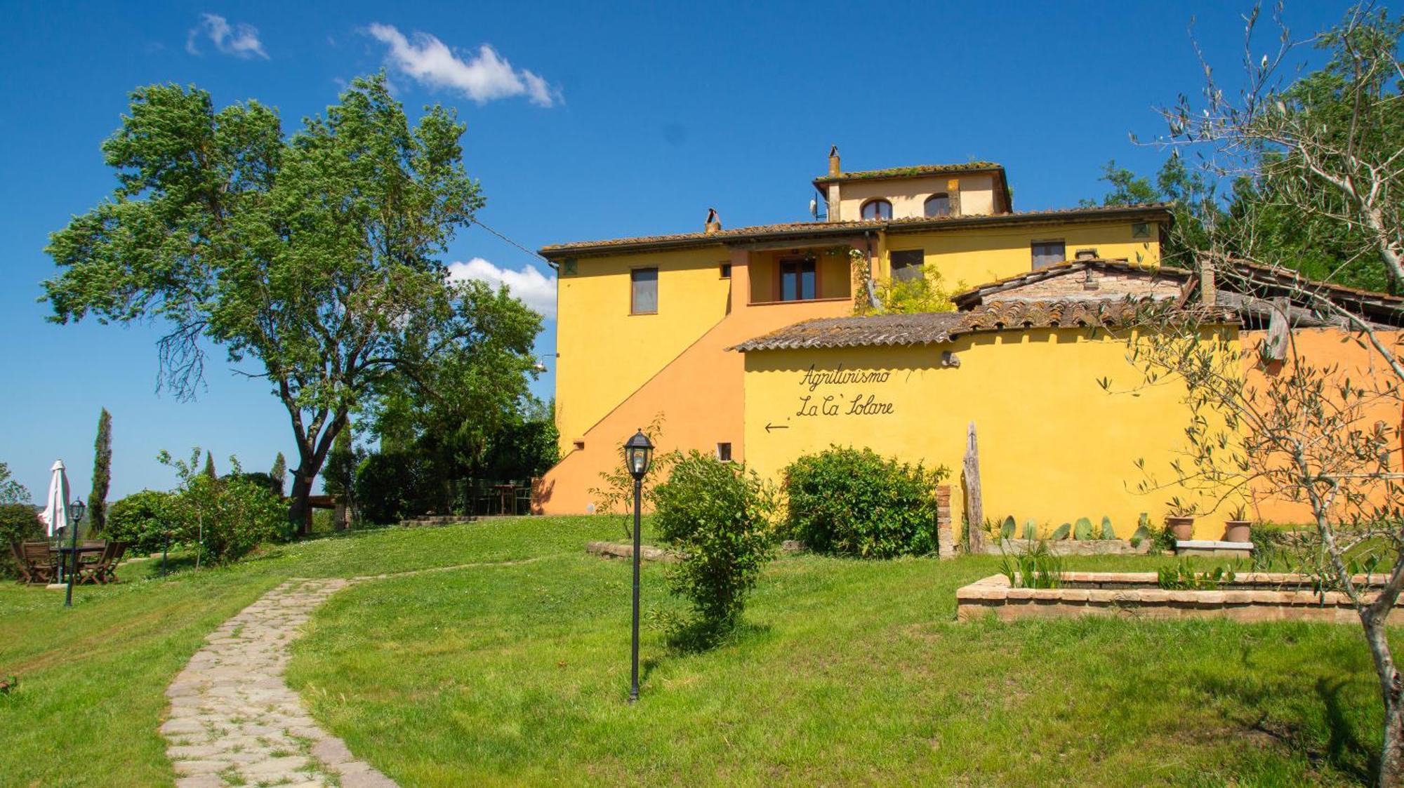 Agriturismo La Ca'Solare Palaia Eksteriør billede